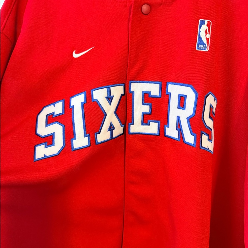 VTG Philadelphia 76ers Jersey – Stars & Stripes City Edition - Size Xl - Picture 6 of 17